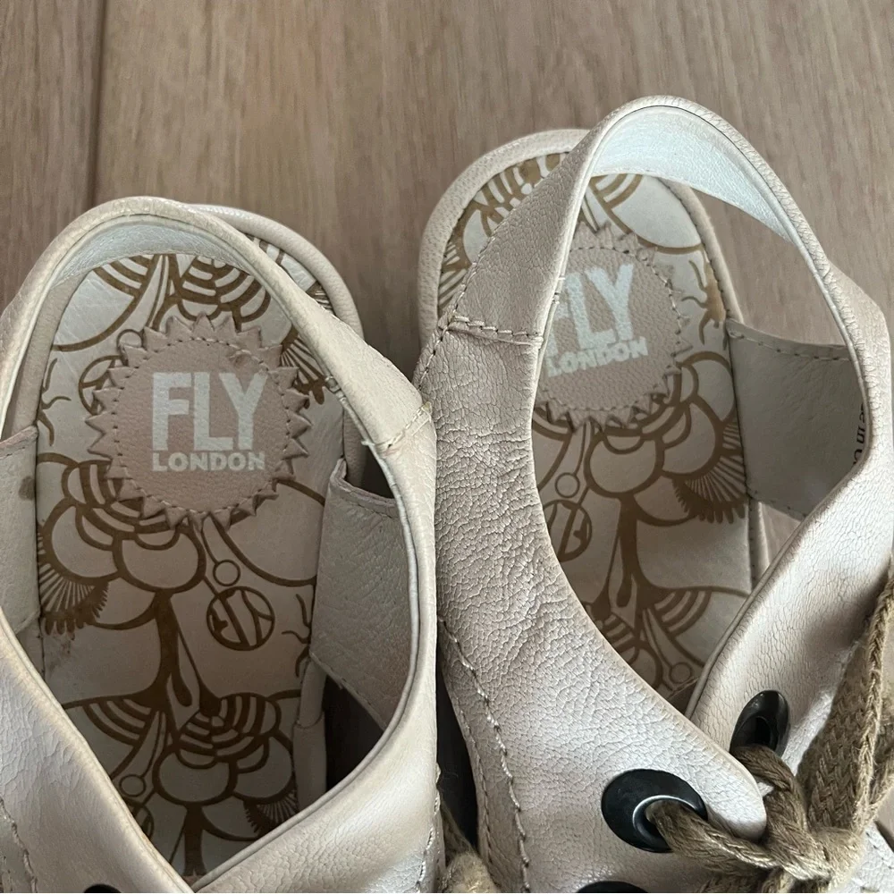 Fly London Ylva Lace Up Sandals